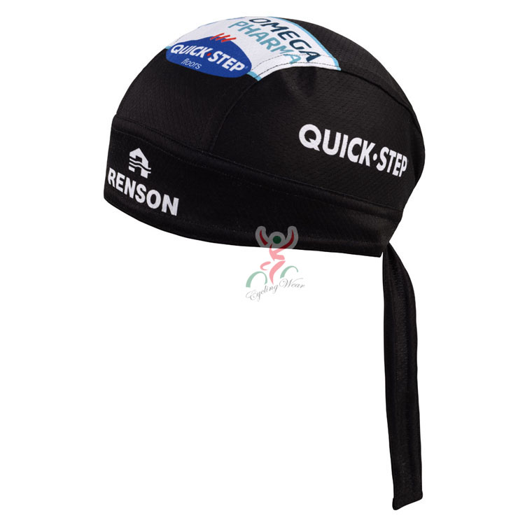 2015 Quick Step Bandana ciclismo negro